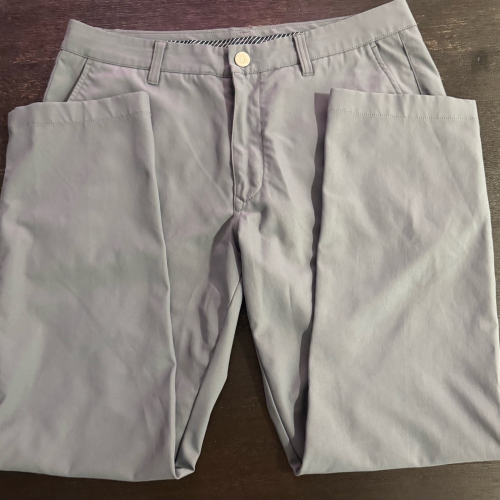 Bonobos Light Gray Golf Pants 34/30
